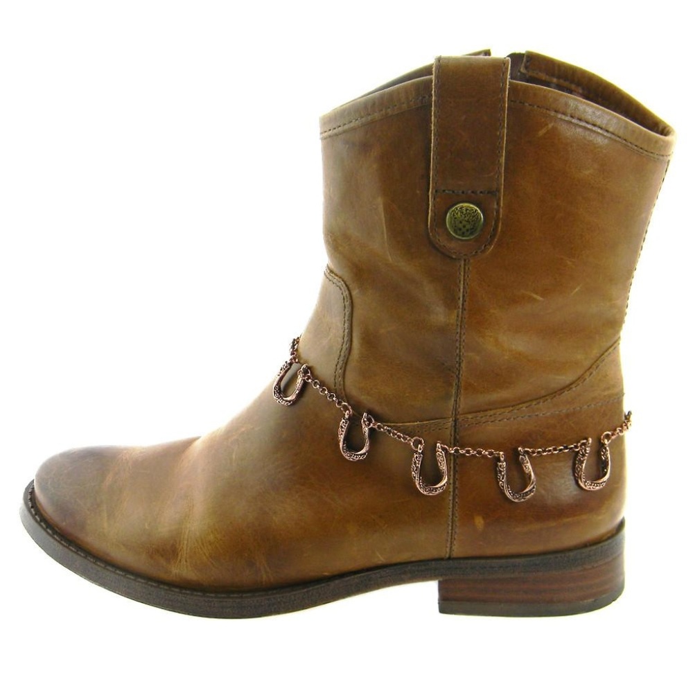 5-HORSE SHOE BOOT CHAIN